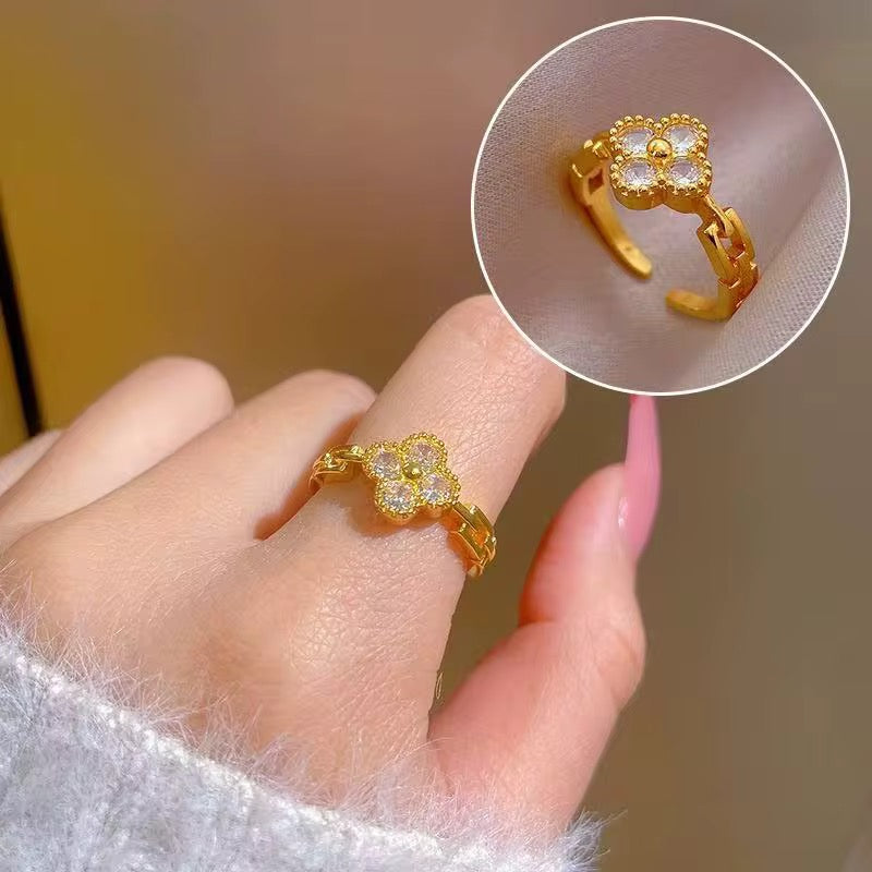 Thalía - Anillo estilo VanCleef