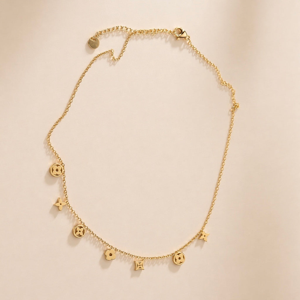 Lv estilo collar