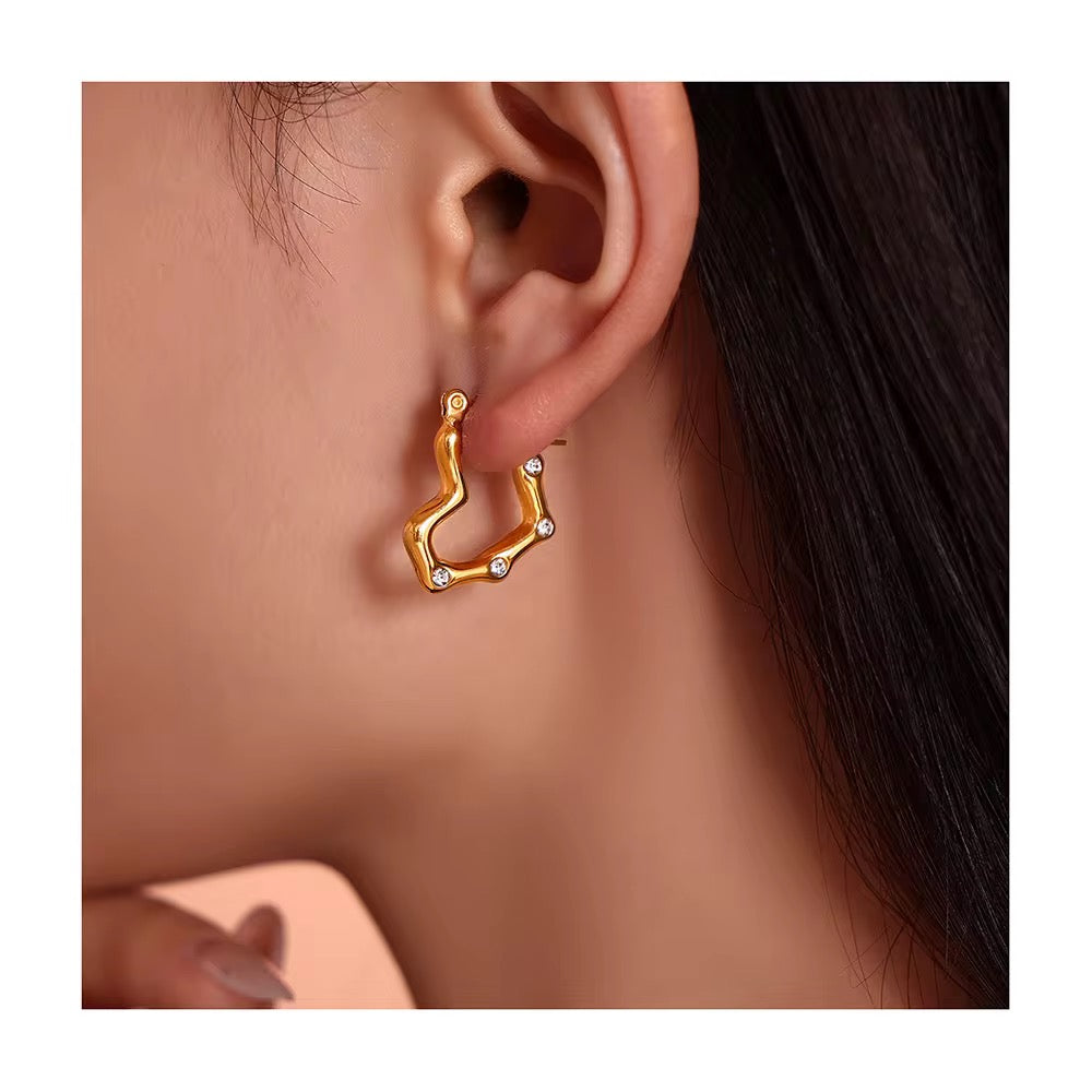 Colette - Pendientes corazón