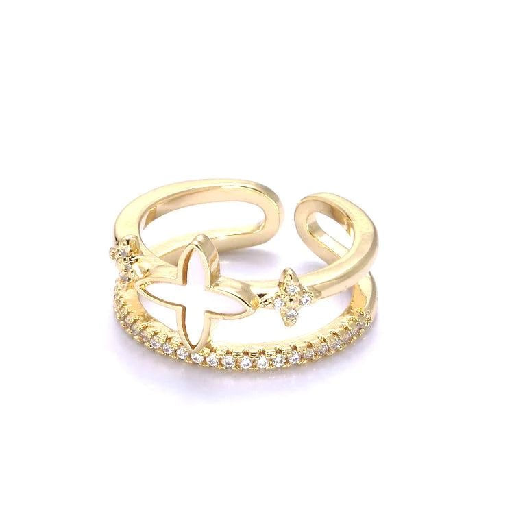 Arabella - Anillo estilo VanCleef