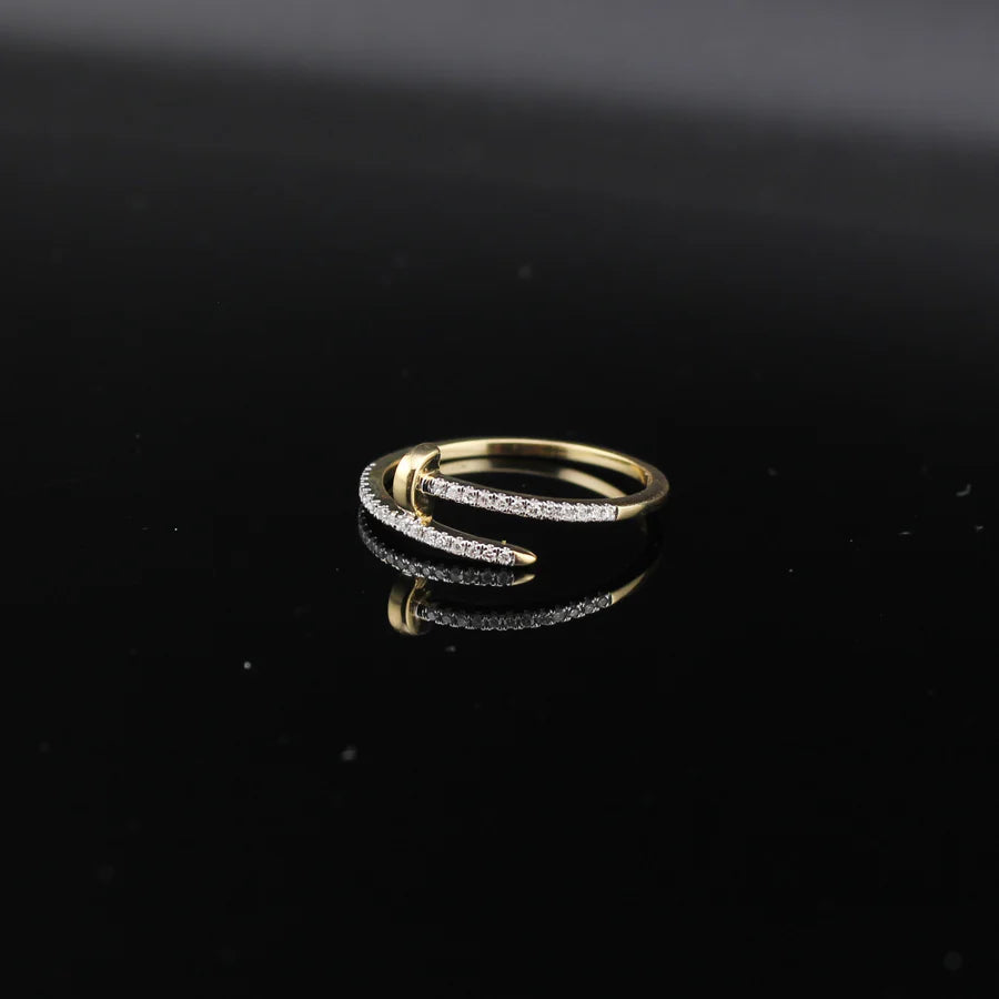 Ish - Anillo estilo Cartier