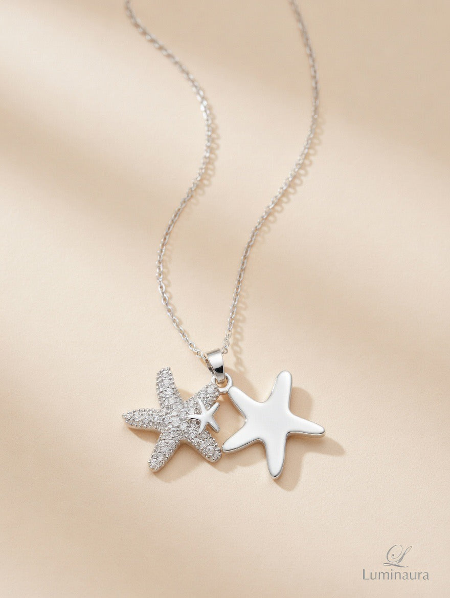 Estrella de mar - set de 3 joyas