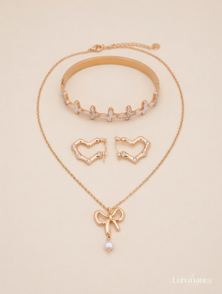 Or & Perle - Set 3 joyas