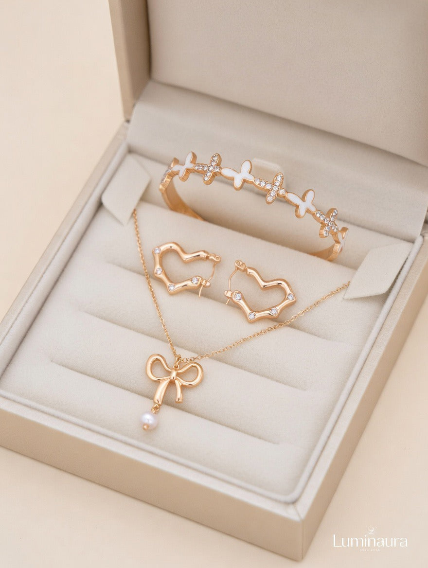 Or & Perle - Set 3 joyas
