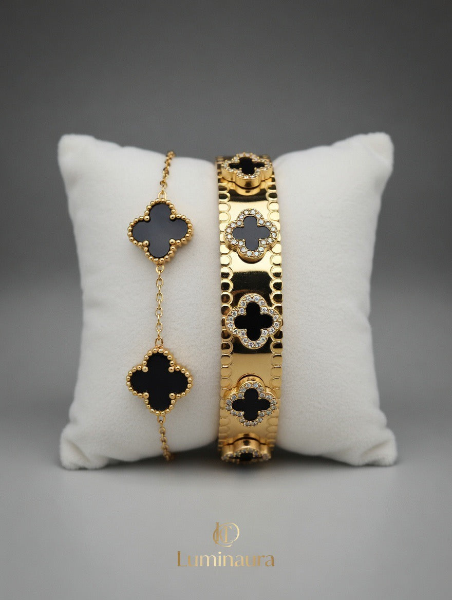 Étoile Dorée - Pulsera estilo VanCleef
