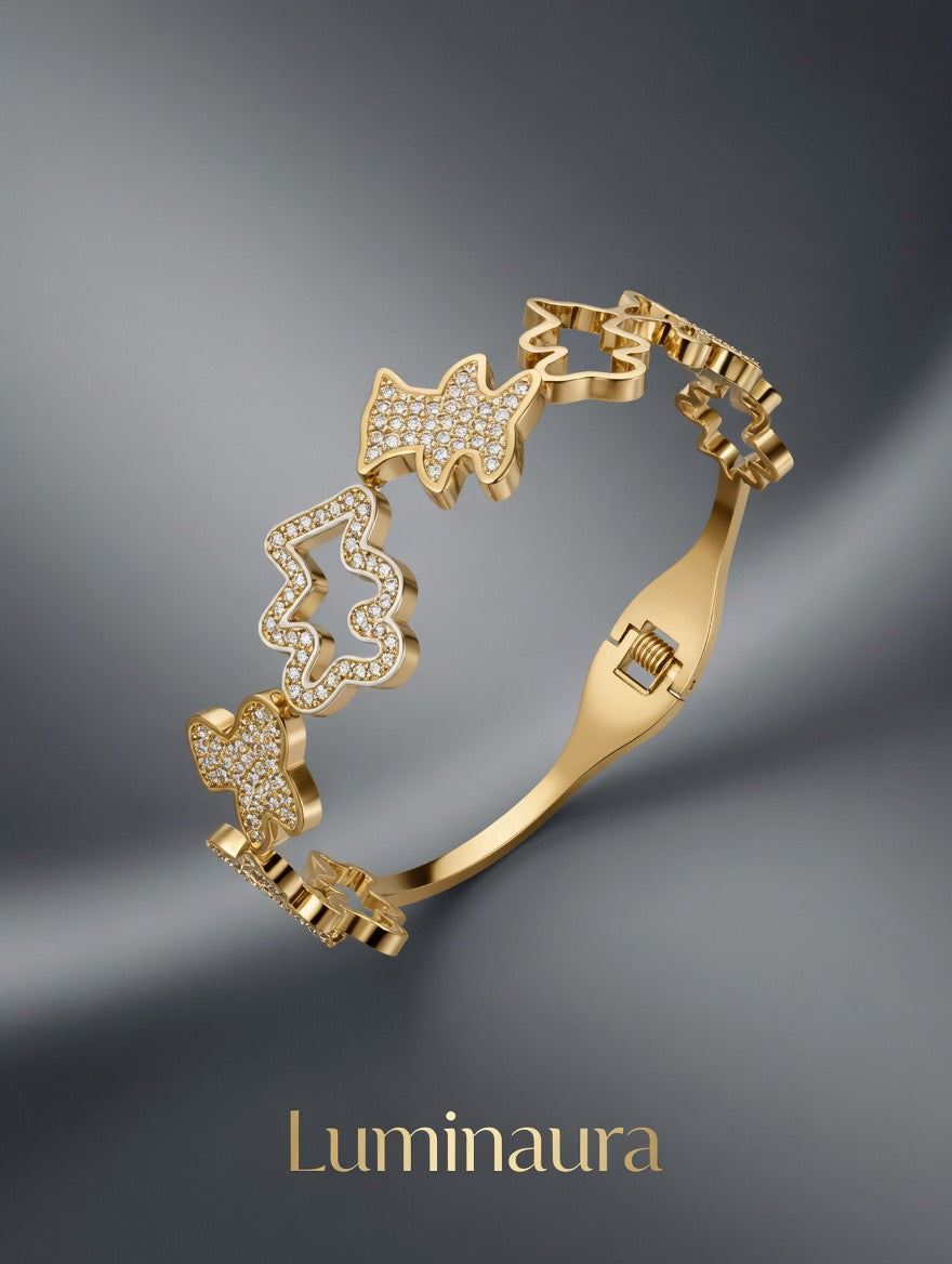 Lilou Or - Pulsera estilo TOUS