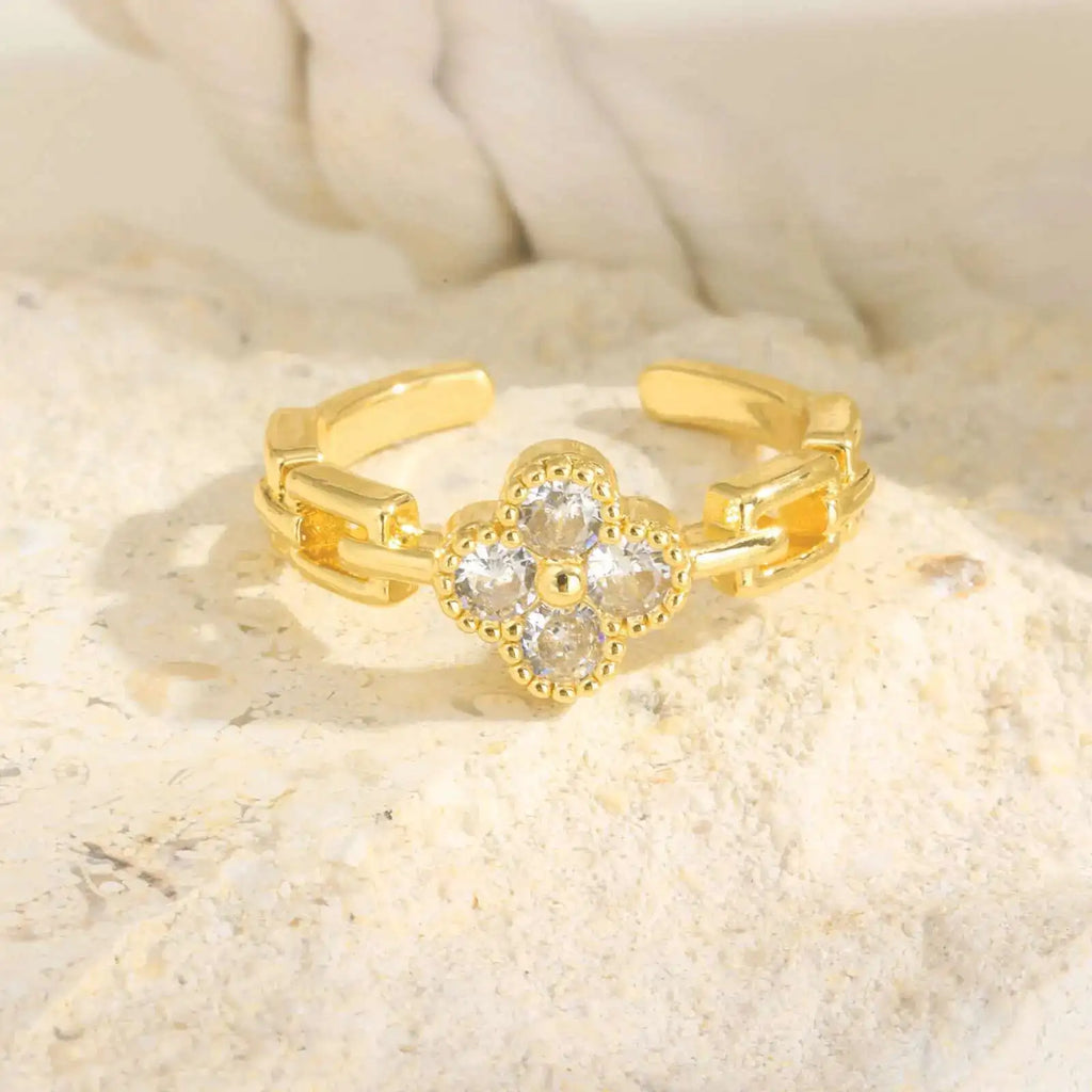 Thalía - Anillo estilo VanCleef