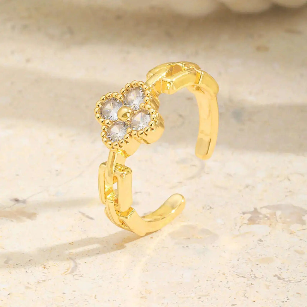 Thalía - Anillo estilo VanCleef
