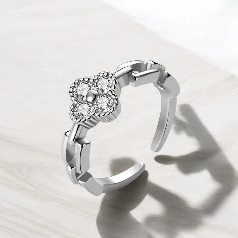 Thalía - Anillo estilo VanCleef