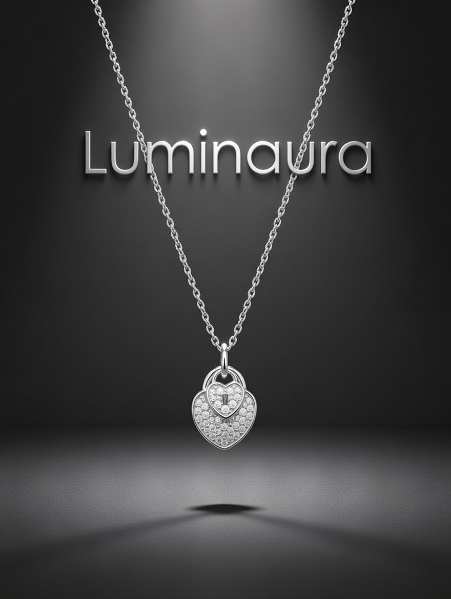 Secret Heart - Collar estilo Swarovski