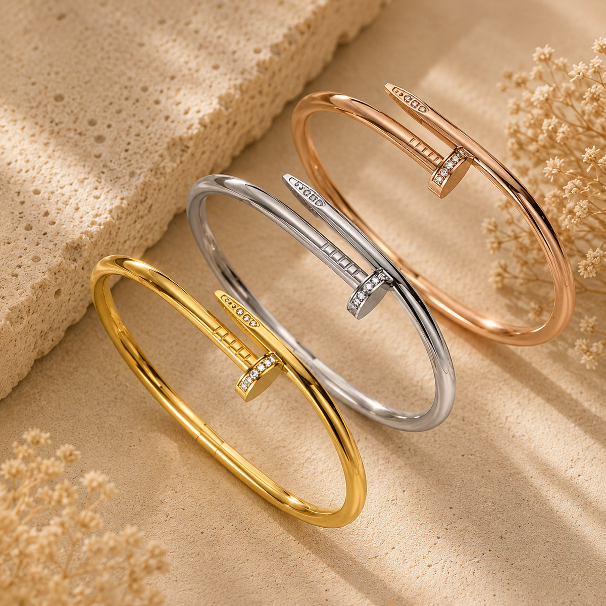 Mélina - Pulsera estilo Cartier