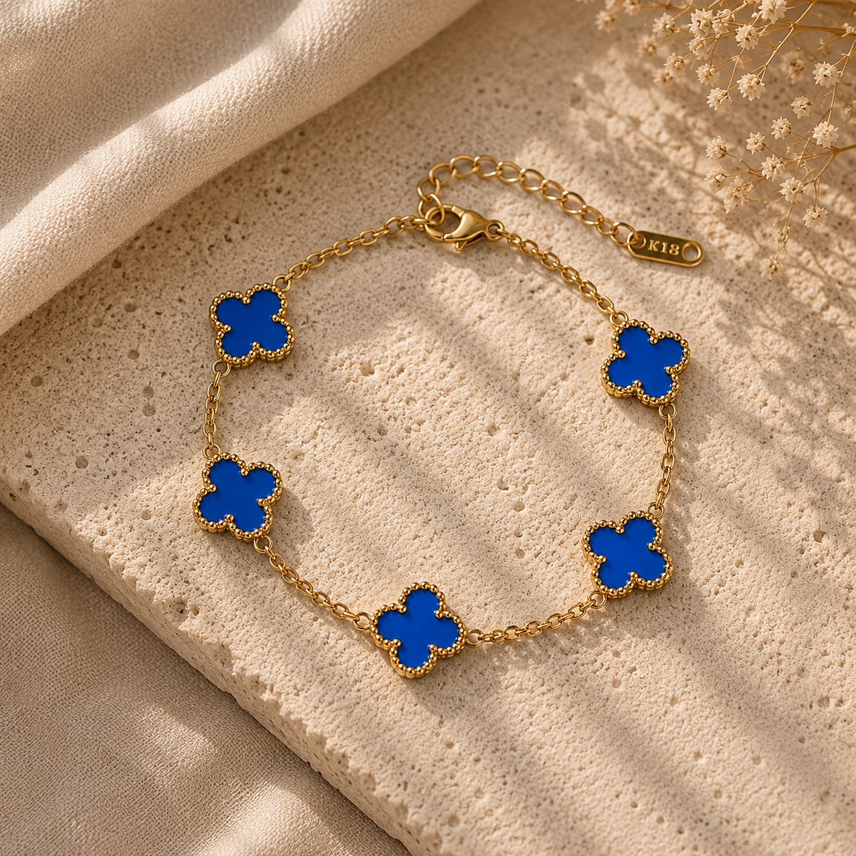 Livia - Pulsera estilo VnCleef