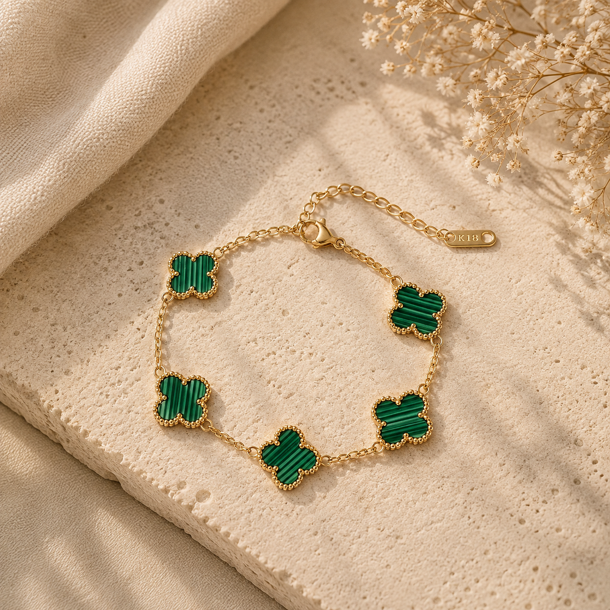 Livia - Pulsera estilo VnCleef