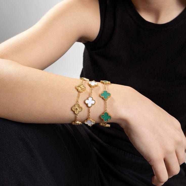 Livia - Pulsera estilo VnCleef